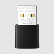 MERCUSYS MA20NB WiFi5 USB nano adapter (AC650,2,4GHz/5GHz,Bluetooth5.0,USB2.0) MERCUSYS MA20NB WiFi5 USB nano adapter (AC650,2,4GHz/5GHz,Bluetooth5.0,USB2.0)