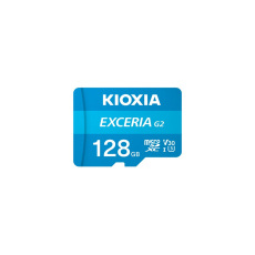 KIOXIA microSD Karta EXCERIA G2 128GB, UHS-I U3 V30, s Adaptérem