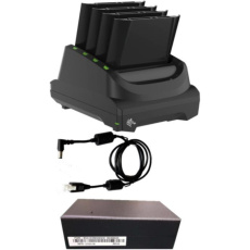Zebra baterie charging station, 4 slots Zebra baterie charging station, 4 slots