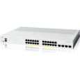 Cisco Catalyst switch C1200-24P-4G (24xGbE,4xSFP,24xPoE+,195W,fanless)