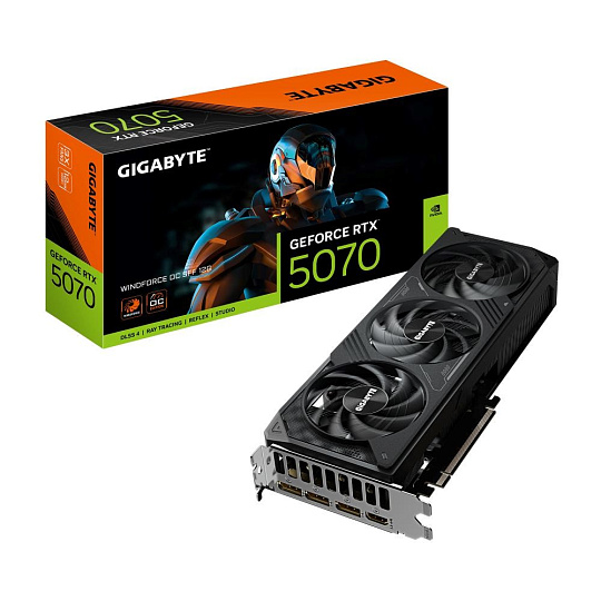 BAZAR - GIGABYTE VGA NVIDIA GeForce RTX 5070 WINDFORCE OC 12G, 12G GDDR7, 3xDP, 1xHDMI - Po opravě (Bez příšlušenství) BAZAR - GIGABYTE VGA NVIDIA GeForce RTX 5070 WINDFORCE OC 12G, 12G GDDR7, 3xDP, 1xHDMI - Po opravě (Bez příšlušenství)