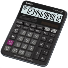 CASIO kalkulačka DJ 120 D Plus, černá, stolní, dvanáctimístná CASIO kalkulačka DJ 120 D Plus, černá, stolní, dvanáctimístná