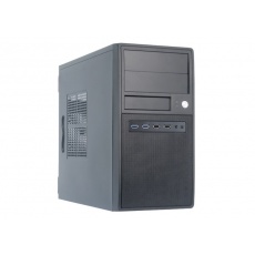 CHIEFTEC skříň Mesh Series/mATX, CT-04B, 350W, Black, USB 3.0