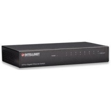 Intellinet 8-Port Gigabit Ethernet Switch, kovový