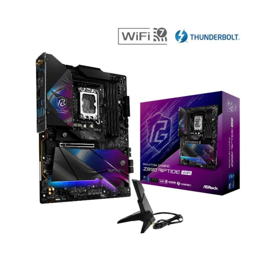 ASRock MB Sc LGA1851 Z890 RIPTIDE WIFI, Intel Z890, 4xDDR5, 1xHDMI, 2xThunderbolt, WI-FI