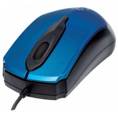 MANHATTAN Myš Edge, USB optická, 1000 dpi, modrá