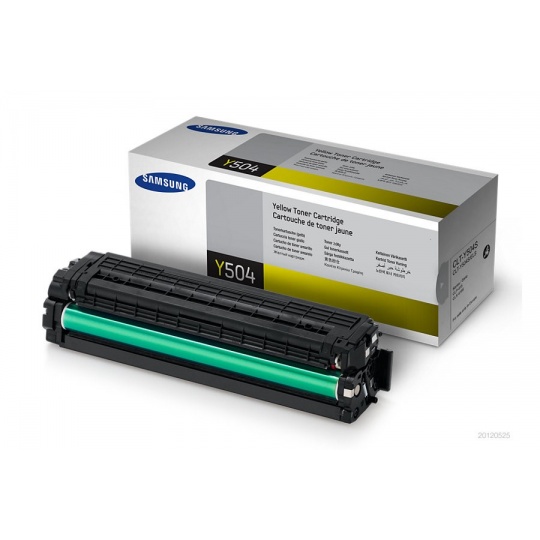 HP - Samsung CLT-Y504S Yellow Toner Cartri (1,800 pages)