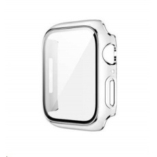 COTEetCI polykarbonátové pouzdro s ochranou displeje pro Apple Watch 45 mm čirá
