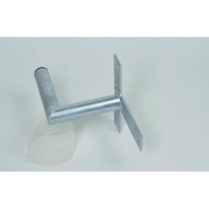 Držák antény na zeď, tvar T, žárový zinek, délka 20cm Držák antény na zeď, tvar T, žárový zinek, délka 20cm