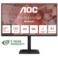AOC MT 27" 27E4U - 1920x1080,IPS,120Hz,1xVGA,1xHDMI,1xDP,USBhub,Repro,Pivot