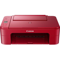 BAZAR - Canon PIXMA Tiskárna TS3352 red - barevná, MF (tisk, kopírka, sken, cloud), USB, Wi-Fi - Poškozený obal (Komplet