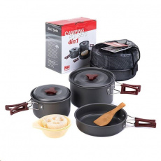 POŠKOZENÝ OBAL - Naturehike set hliníkového nádobí pro 2-3 osoby 680g - Poškozený obal (Komplet) POŠKOZENÝ OBAL - Naturehike set hliníkového nádobí pro 2-3 osoby 680g - Poškozený obal (Komplet)