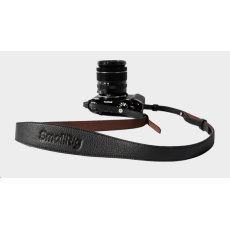 SmallRig 5208 Universal Leather Camera Shoulder Strap Black