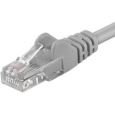 PremiumCord Patch kabel UTP RJ45-RJ45 CAT6 7m šedá