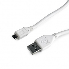 GEMBIRD Kabel USB A Male/Micro B Male 2.0, 0,5m, White, High Quality GEMBIRD Kabel USB A Male/Micro B Male 2.0, 0,5m, White, High Quality