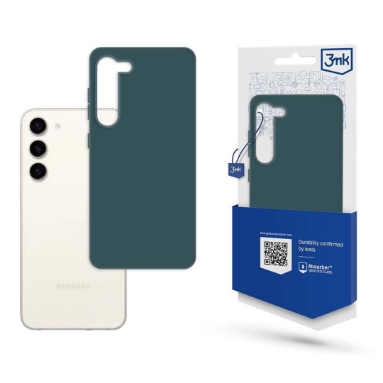 3mk ochranný kryt Matt Case pro Samsung Galaxy S23+ (SM-S916) lovage/tmavě zelená