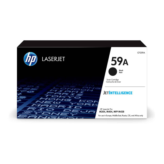 HP 59A Black LaserJet Toner Cartridge (3,000 pages)