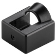 XtendLan Protiprachová Krytka RJ-45, Krytka, protiprachová, pro konektor RJ-45, černá, (prodej po 10 kusech)