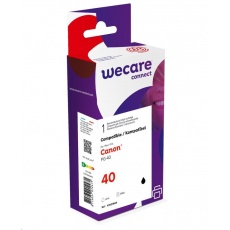 WECARE ARMOR cartridge pro CANON Pixma iP1600/2200, Mp 140/460 (PG-40) černá, 16 ml, 580 str