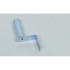 Držák antény na zeď mini, galvanický zinek, délka 8,5cm, výška 12cm Držák antény na zeď mini, galvanický zinek, délka 8,5cm, výška 12cm