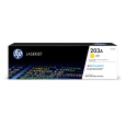 HP 203A Yellow Original LaserJet Toner Cartridge (1,300 pages)