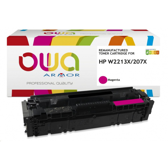 OWA Armor toner pro HP W2213X,červený,2450st.