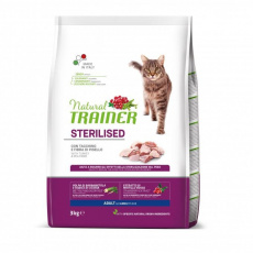 TRAINER Natural Cat Sterilised drubezi maso 3kg