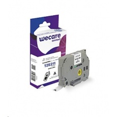 WECARE páska pro BROTHER TZE-221, Black/White, 9mm x 8m (TZE221) WECARE páska pro BROTHER TZE-221, Black/White, 9mm x 8m (TZE221)