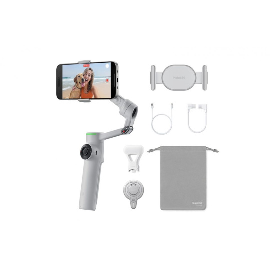 Insta360 Flow 2 Pro Creator Kit stabilizátor, šedá Insta360 Flow 2 Pro Creator Kit stabilizátor, šedá