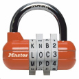 Master Lock 1534EURD Kombinační visací zámek horizontální - oranžový