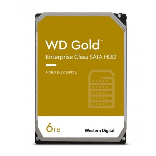 WD GOLD WD6003FRYZ 6TB SATA/ 6Gb/s 256MB cache 7200 ot., CMR, Enterprise WD GOLD WD6003FRYZ 6TB SATA/ 6Gb/s 256MB cache 7200 ot., CMR, Enterprise
