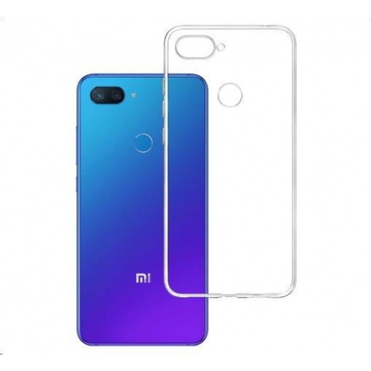 3mk Clear Case pro Xiaomi Mi8 Lite Global, čirá