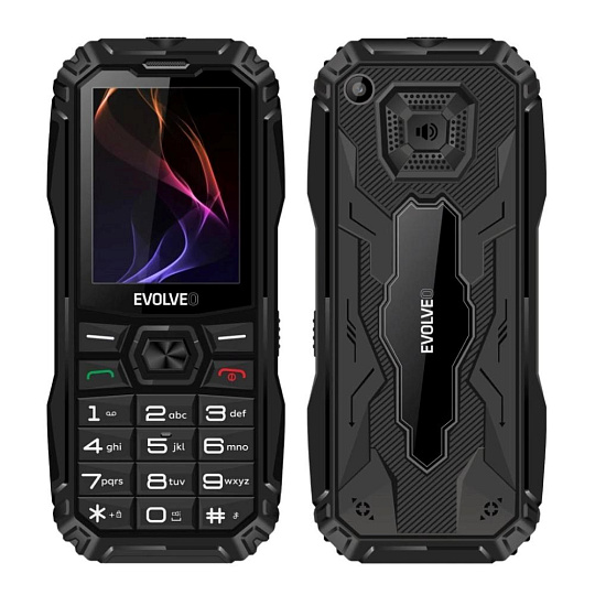 BAZAR - EVOLVEO MaxPhone A1, tlačítkový Dual SIM telefon, černý - Po opravě (Bez příšlušenství)