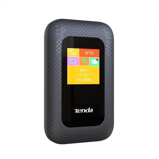 Tenda 4G185 -  3G/4G LTE Mobile Wi-Fi Hotspot Router s LCD 802.11b/g/n, microSD, 2100mAh