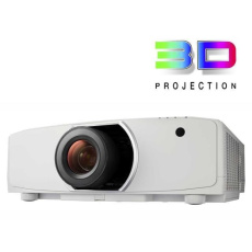 NEC projektor PA653U, 1920x1200, 6500ANSI, 8000:1, DP, HDMI, LAN, USB + objektiv NP13ZL