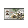 LG Signage IPS LCD LED 86" 86TR3DQ-B – UHD 3840×2160, 400 cd/m2, 50-bodový dotyk, 24/7, Android, HDMI, DP, USB-C, LAN, R