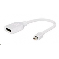 GEMBIRD Redukce miniDisplayport - Displayport 10cm (M/F) bílá GEMBIRD Redukce miniDisplayport - Displayport 10cm (M/F) bílá