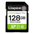 Kingston SDXC karta 128GB Canvas Select Plus, U1, V10, A1