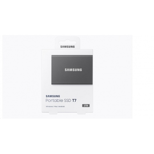 Samsung Externí SSD disk T7 - 2TB - černý