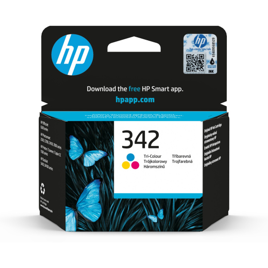 BAZAR - HP 342 Tri-color Ink Cart, 5 ml, C9361EE (220 pages) - pošk. obal