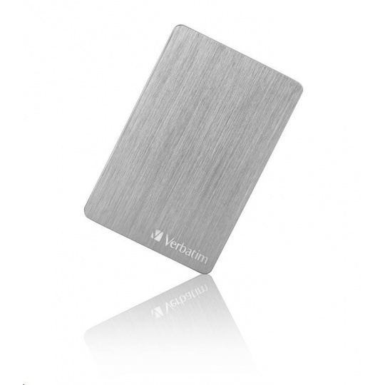VERBATIM HDD 2.5" 1TB Store 'n' Go ALU Slim Portable Hard Drive USB 3.2, Silver VERBATIM HDD 2.5" 1TB Store 'n' Go ALU Slim Portable Hard Drive USB 3.2, Silver