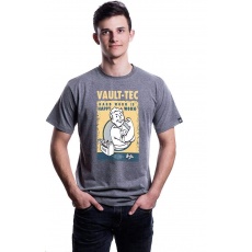 Tričko FALLOUT HARD WORK T-SHIRT L Tričko FALLOUT HARD WORK T-SHIRT L