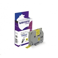 WECARE páska pro BROTHER TZE-631, Black/Yellow, 12mm x 8m (TZE631) WECARE páska pro BROTHER TZE-631, Black/Yellow, 12mm x 8m (TZE631)
