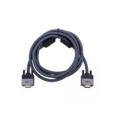 WG Kabel VGA (male) to VGA (male) / 2m / nylon braided / aluminum housing / HD