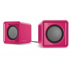 SPEED LINK reproduktory TWOXO Stereo Speakers, růžová
