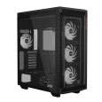 ADATA XPG case BATTLECRUISER II Mid-Tower, bez zdroje, 4x 120mm ARGB Fan, Černá