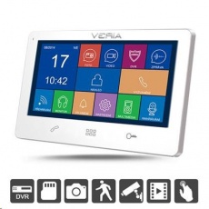 VERIA 7091B bílý LCD monitor videotelefonu VERIA 7091B bílý LCD monitor videotelefonu