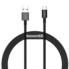 Baseus Superior Series rychlonabíjecí kabel USB/Type-C 66W 1m černá Baseus Superior Series rychlonabíjecí kabel USB/Type-C 66W 1m černá