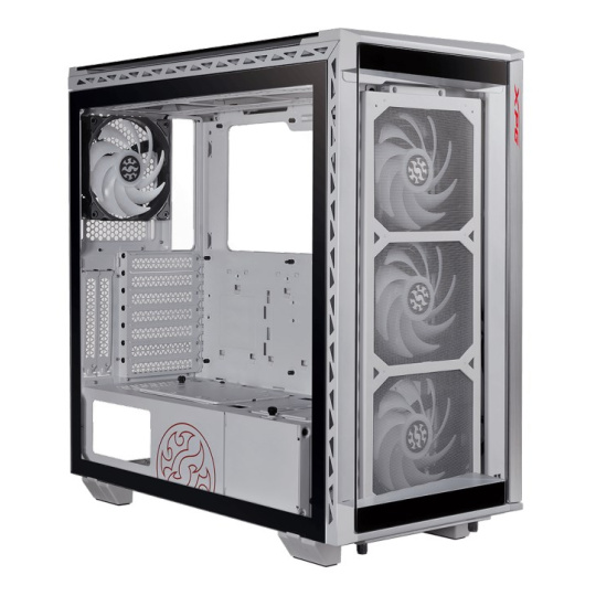 ADATA XPG case BATTLECRUSIER Mid-Tower skříň, bez zdroje, white