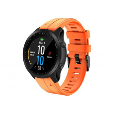 RhinoTech řemínek pro Garmin QuickFit sportovní silikonový 26mm oranžový RhinoTech řemínek pro Garmin QuickFit sportovní silikonový 26mm oranžový
